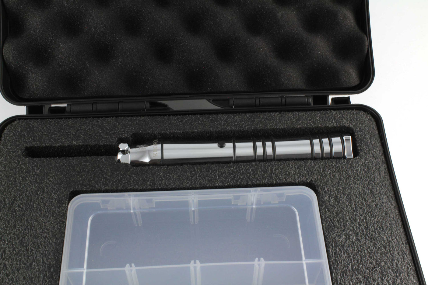 Internal Segmented Case to protect your lock pick gun needles, batteries etc.