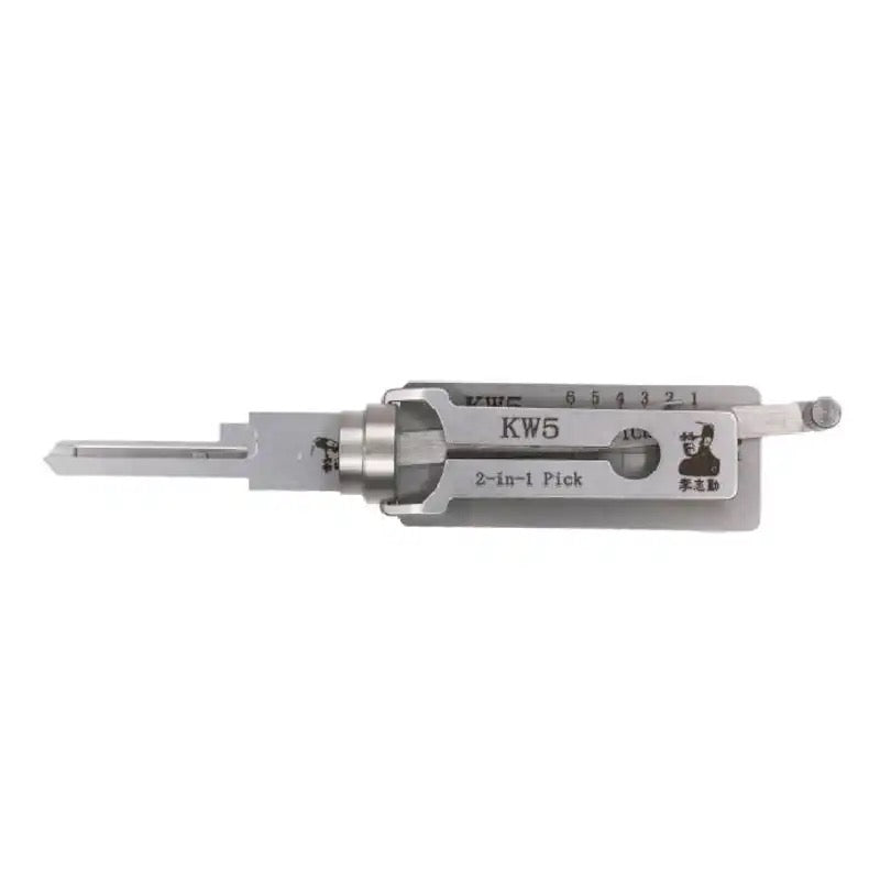 Lishi KW5 Kwikset 6-pin tool markings detail