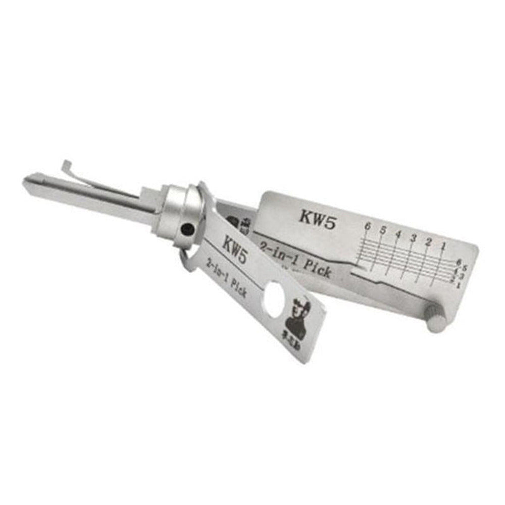 Lishi KW5 Kwikset 6-pin pick angled product photo