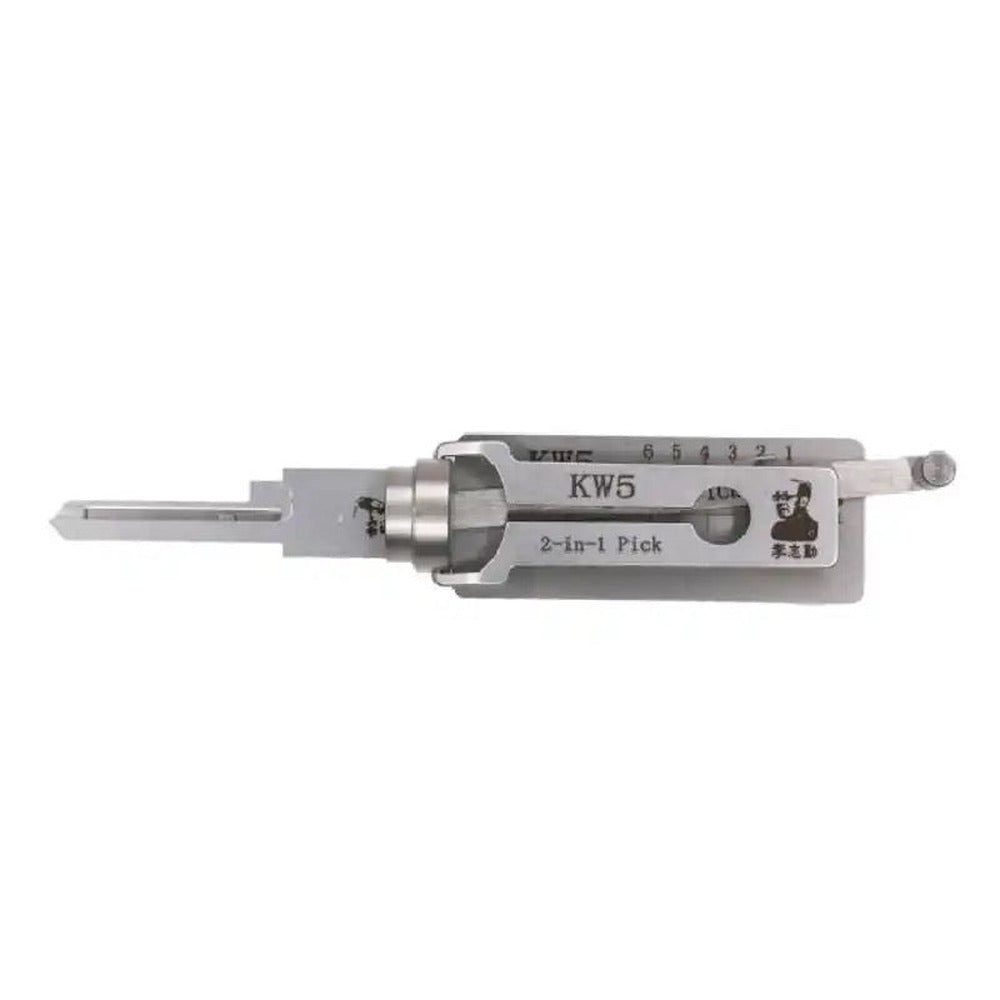 Lishi KW5 Kwikset 6-pin tool markings detail