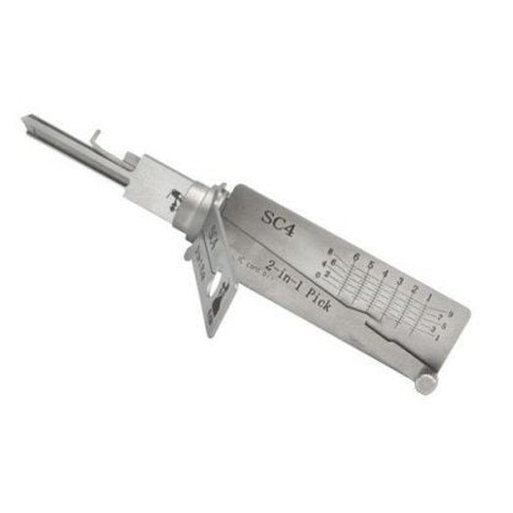 Lishi SC4 6-pin Schlage pick and decoder