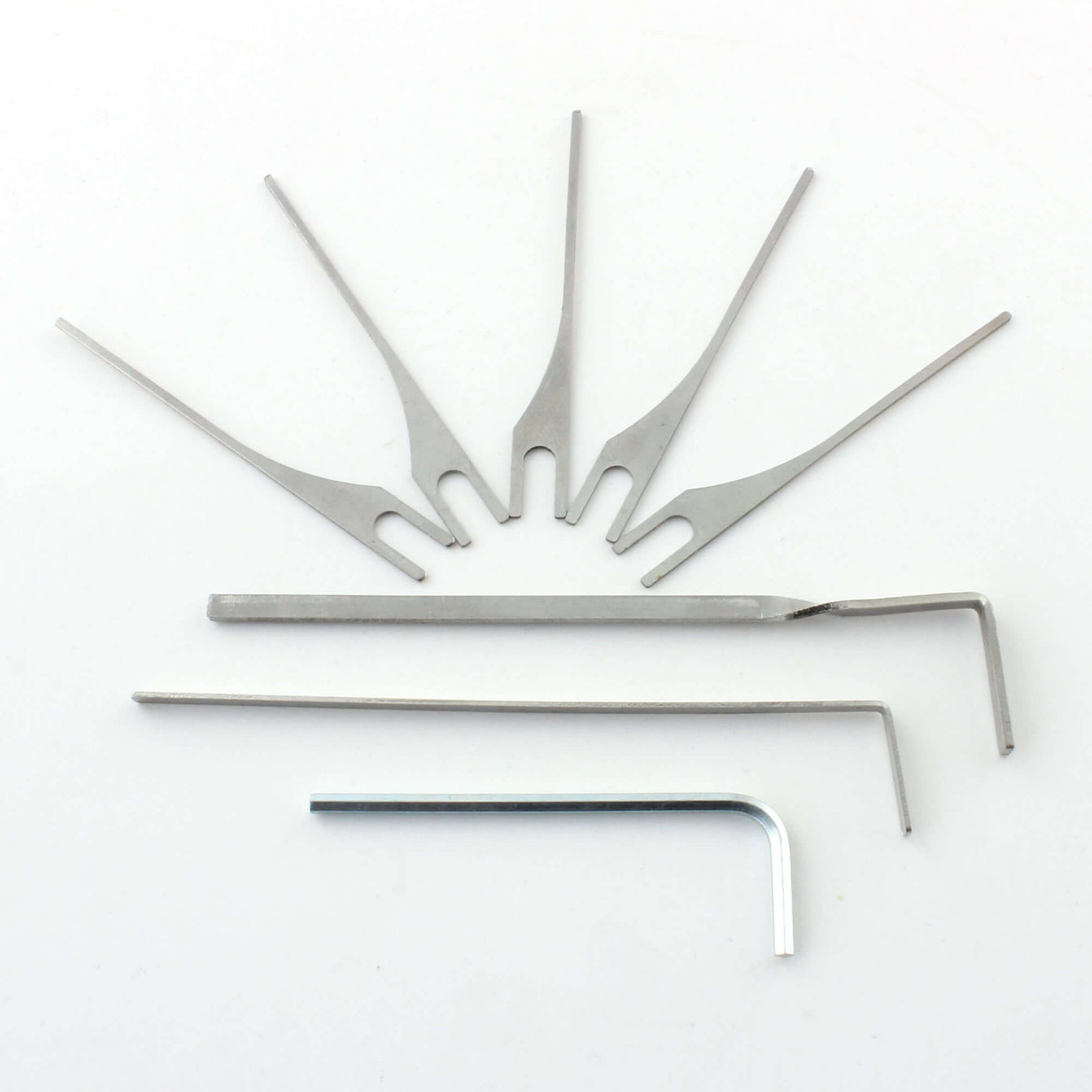 Dangerfield Machina epg pick gun needles, tension tools, allen key