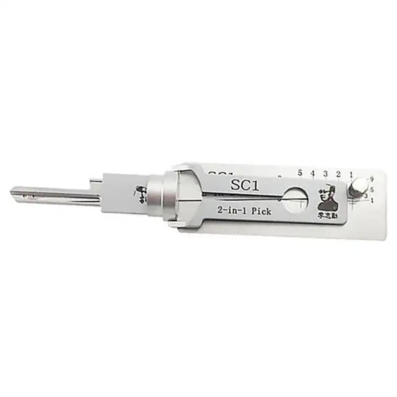 Lishi SC1 Schlage 5-pin tool markings detail