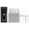 SouthOrd MPXS14 14 Piece Lock Pick Set - Stainless Steel Handles - Lockpickworld