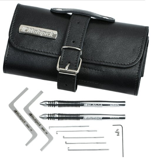 Multipick G-Pro Dimple Lock Picks Starter Kit + Case