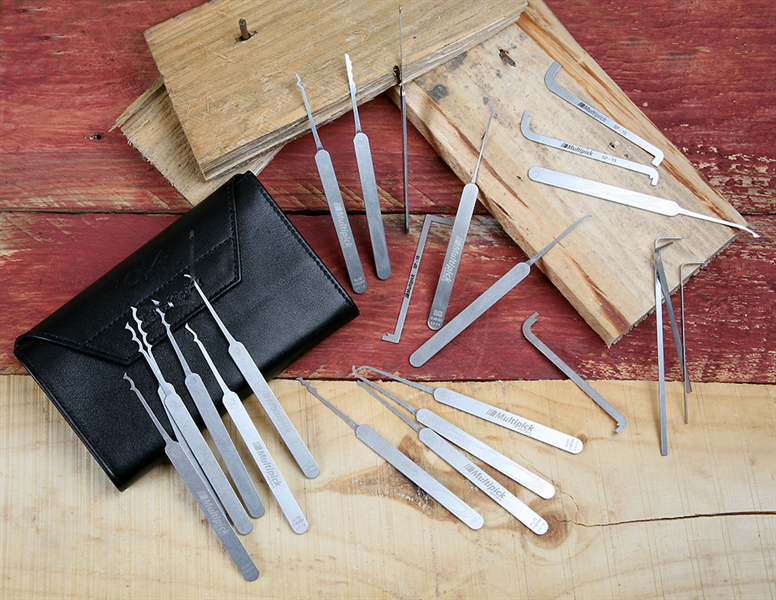 Multipick ELITE 23 Slim Lock Pick Set - 0.4mm