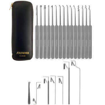 Option 4 - SouthOrd 22pc Slim Lock Pick Set - Option 4
