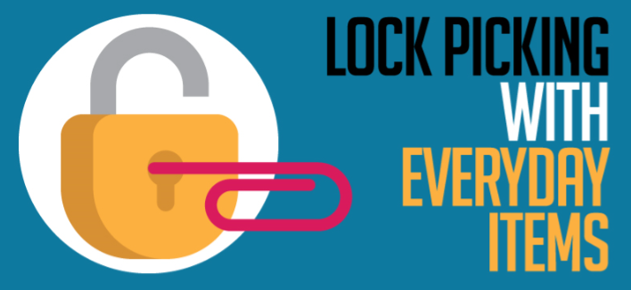 Lock Picking with Everyday Items [Infographic]
