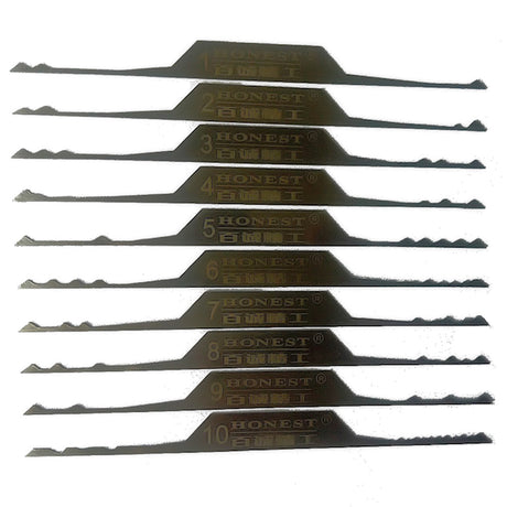 Honest Wave lock rake set with multiple wave profiles