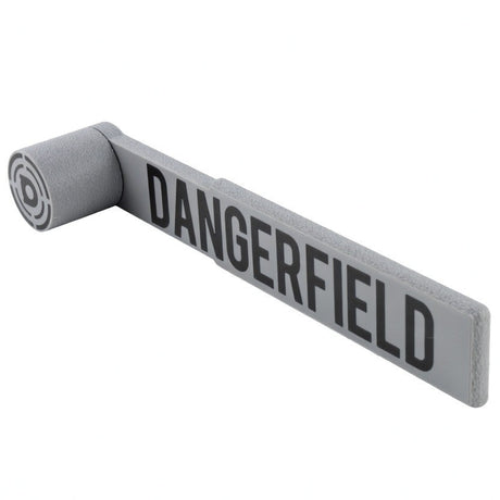 Dangerfield Bump Hammer with a flat branded handle and a short cylindrical striking head