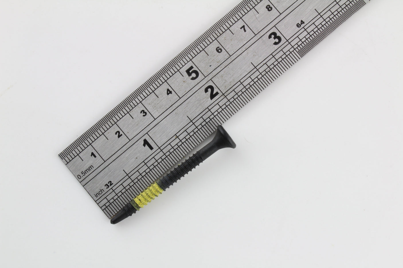 Lokko self-tapping plug puller screws spread out to show head and thread detail