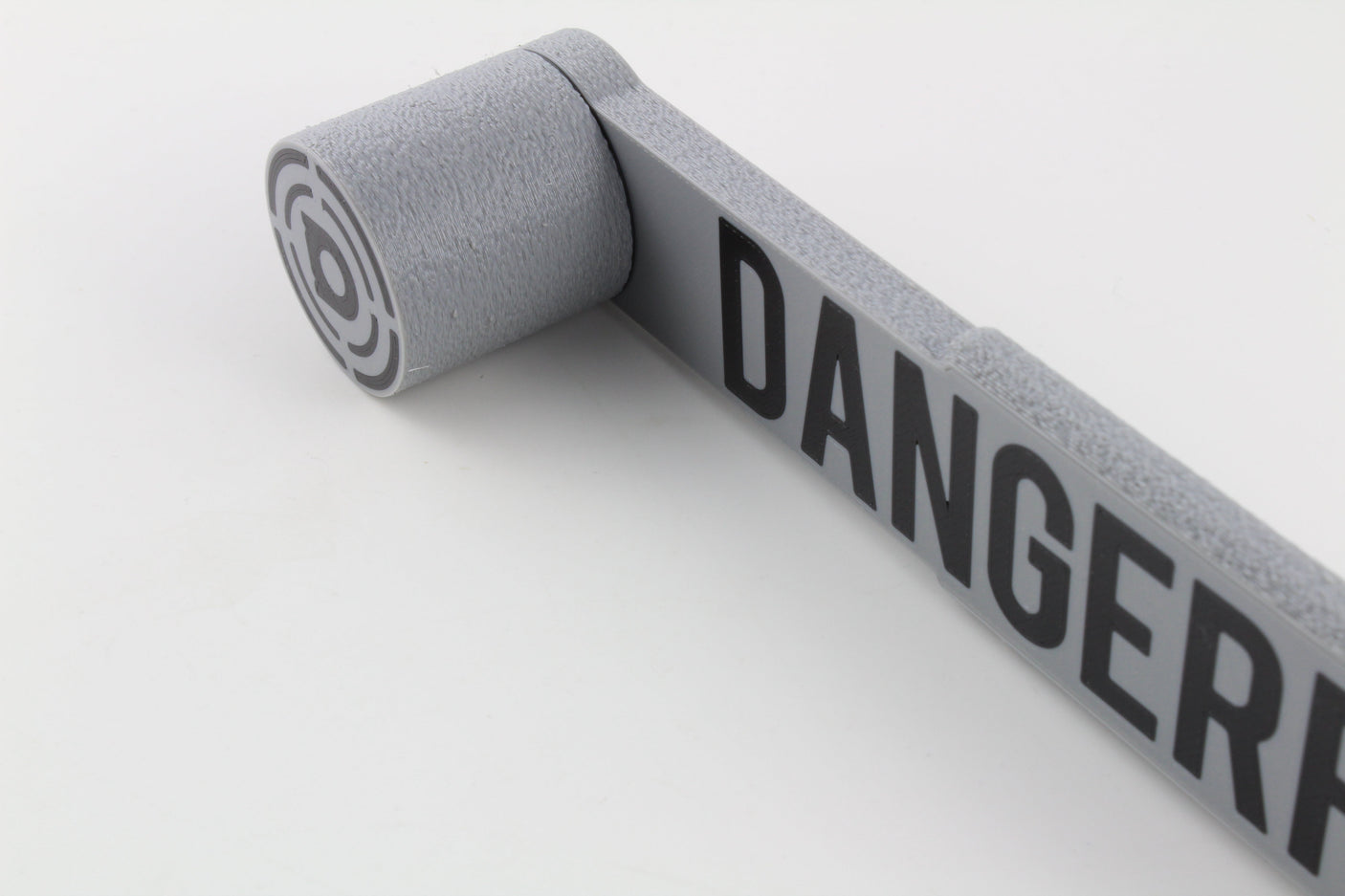 Close view of the Dangerfield Bump Hammer flat striking face and short cylindrical head