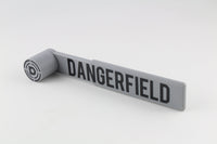 Dangerfield Bump Hammer angled view showing the round striking head and flat branded handle