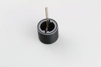 Bump key and rubber dampener positioned at the face of a lock cylinder