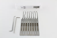 Dangerfield Serenity Lock Pick Set - Core Lock Picks and Tensioners for all pickers