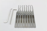 Dangerfield Serenity Lock Pick Set - Core Lock Picks and Tensioners for all pickers