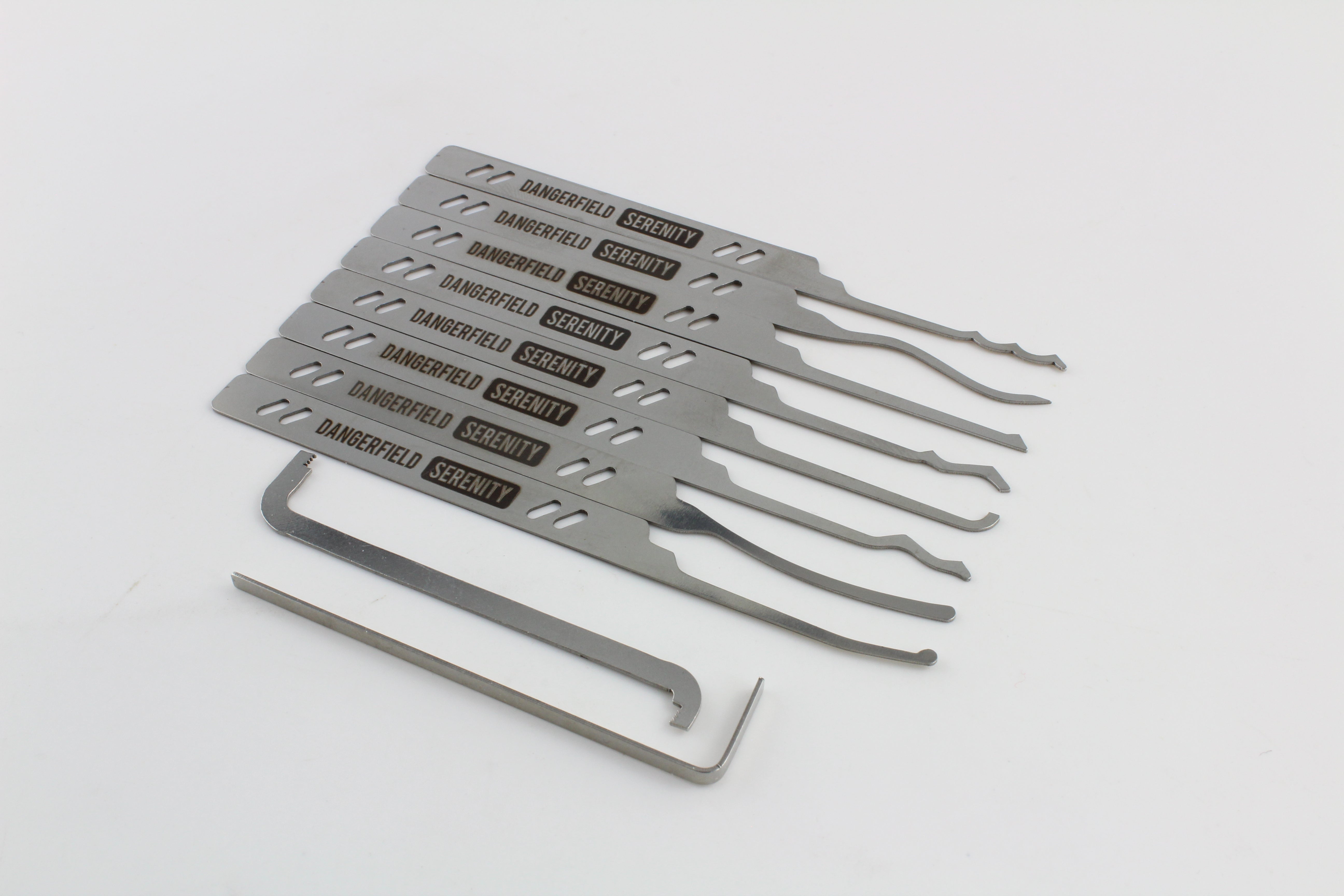 Dangerfield Serenity Lock Pick Set | 10 Picks + Wallet