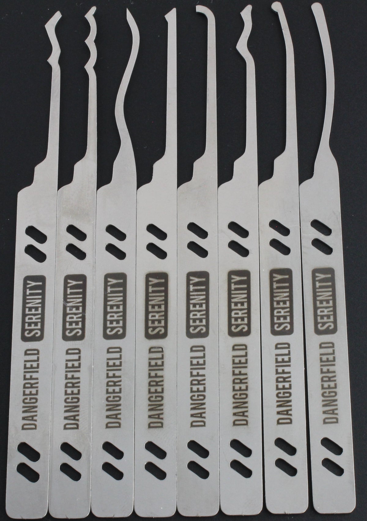 Dangerfield Serenity Lock Pick Set - Core Lock Picks and Tensioners for all pickers