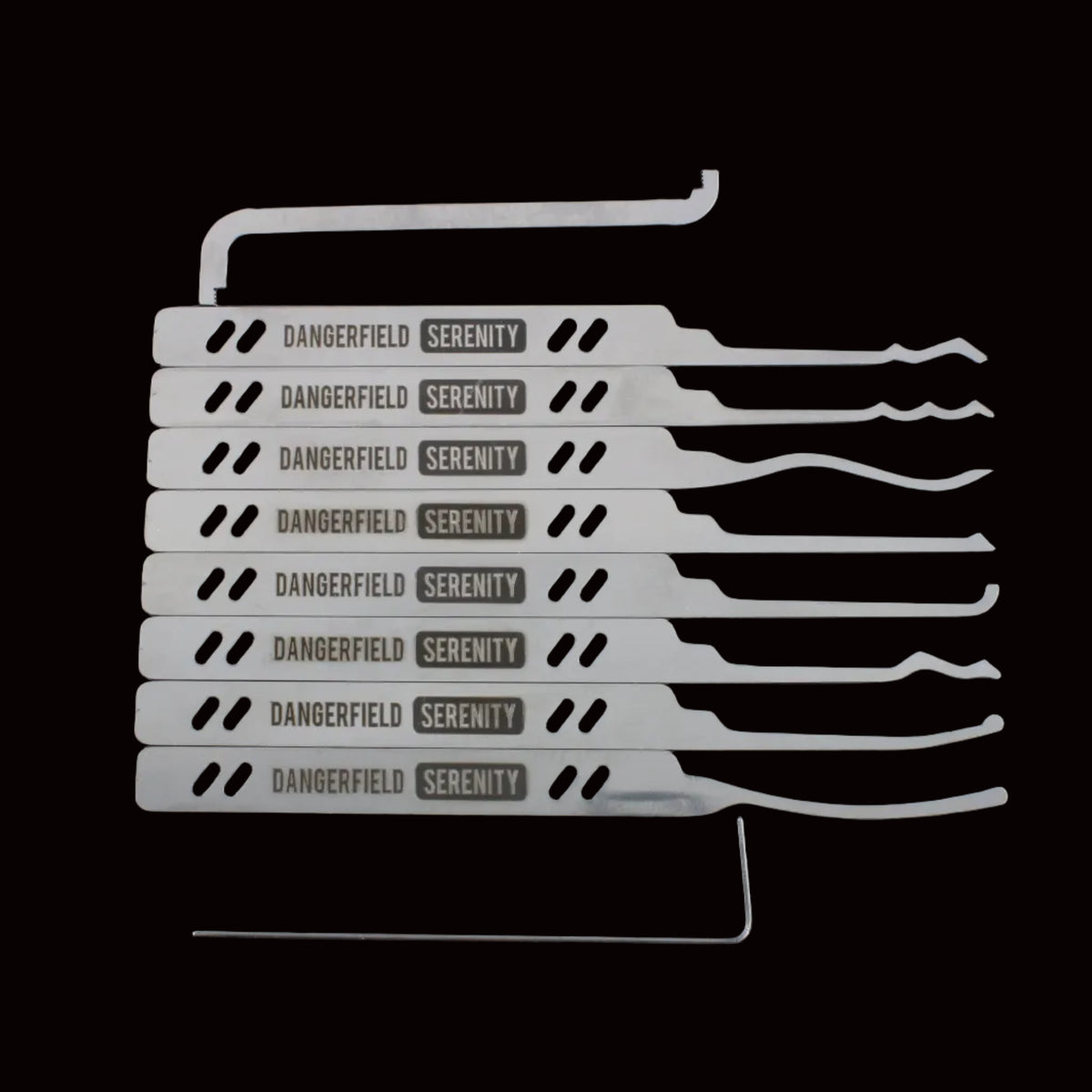 Dangerfield Serenity Lock Pick Set - Core Lock Picks and Tensioners for all pickers