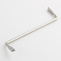 Dangerfield Zedwrench Tension Tool For Lock Picking - showing angle of spade end.