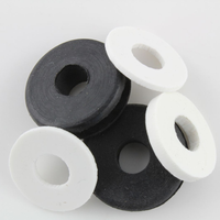 A selection of rubber and Silicon Dampners on a white background, for lock bumping - closer still