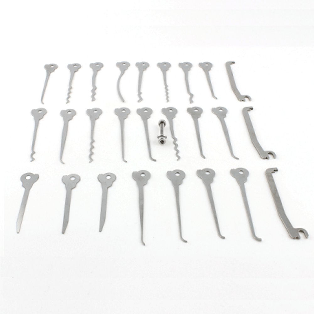 Dangerfield Skeleton Multitool Expansion Lock Pick Set detail