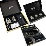 Beginners Lock Pick Set Box - Tactile Lockpicks, Practice Locks, Spy Kit & Dummies Guide