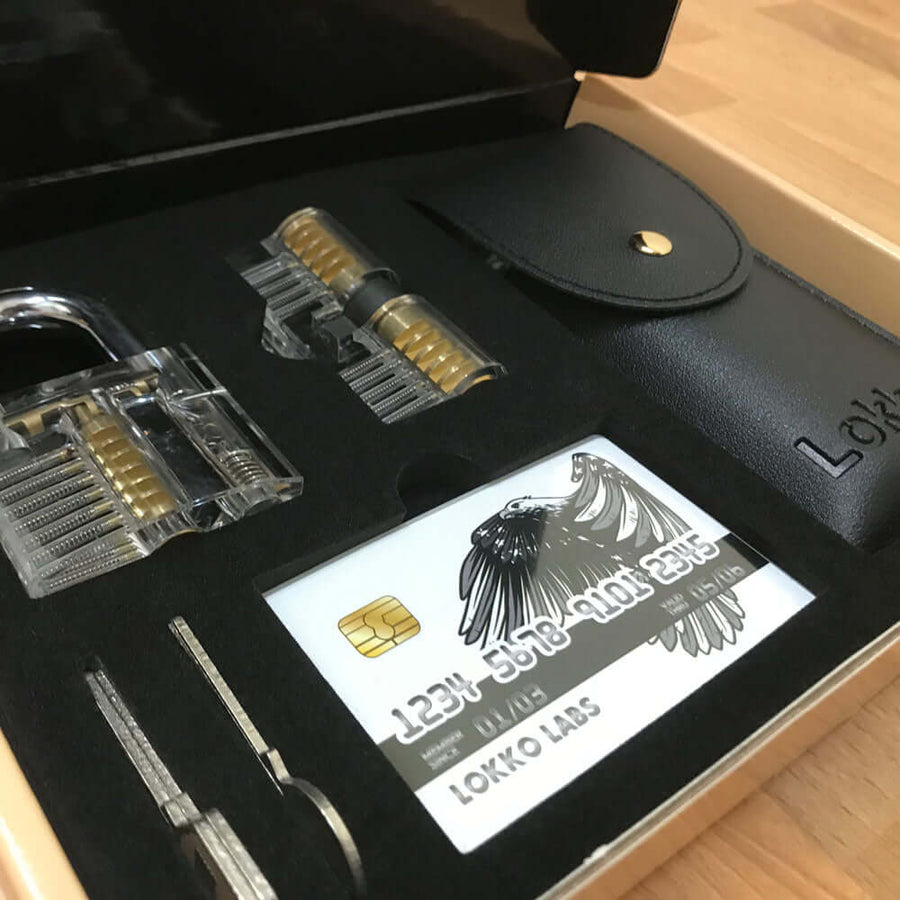 Practice Locks Beginner Lock Pick Set with Practice Locks | Lokko