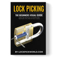 Lock Picking - The Beginners Visual Guide with detailed illustrations for lock picking techniques.