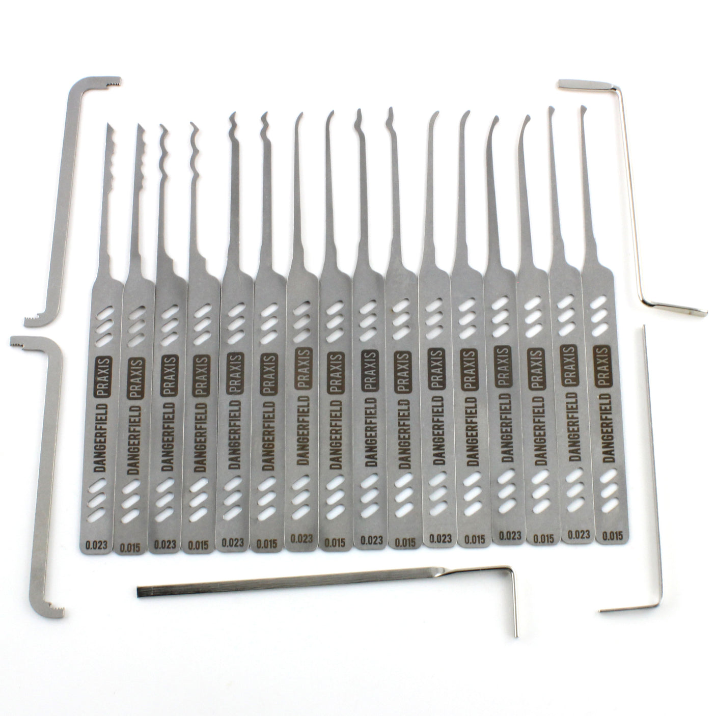 Dangerfield PRAXIS Dual-Gauge Complete Lock Pick Set