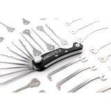 Skeleton Key Multitool + 26 Piece Expansion Set by Dangerfield skeleton lying among expansions