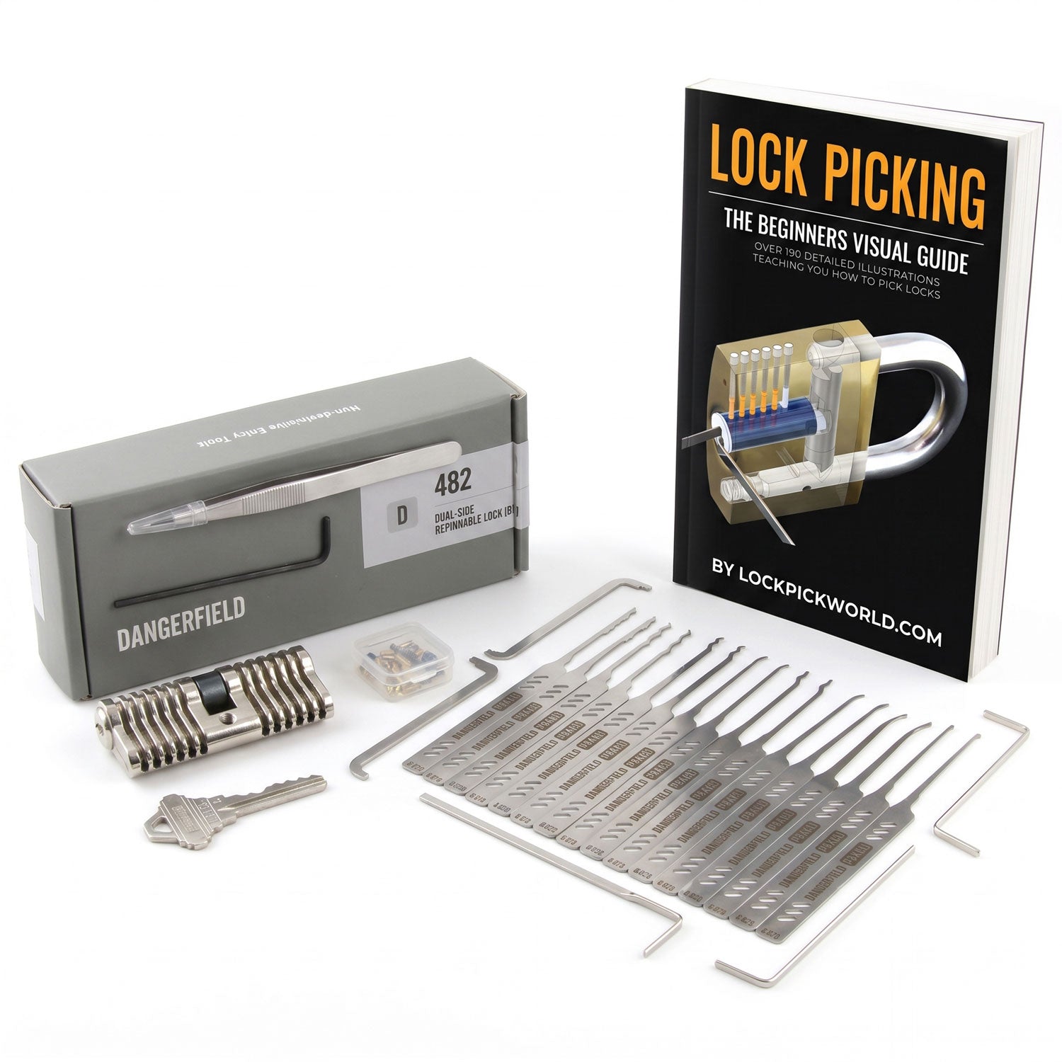 セキュリティ lock pick sets Lock Pick Set (Dangerfield) - Pro Lock Picks, Tools and Case