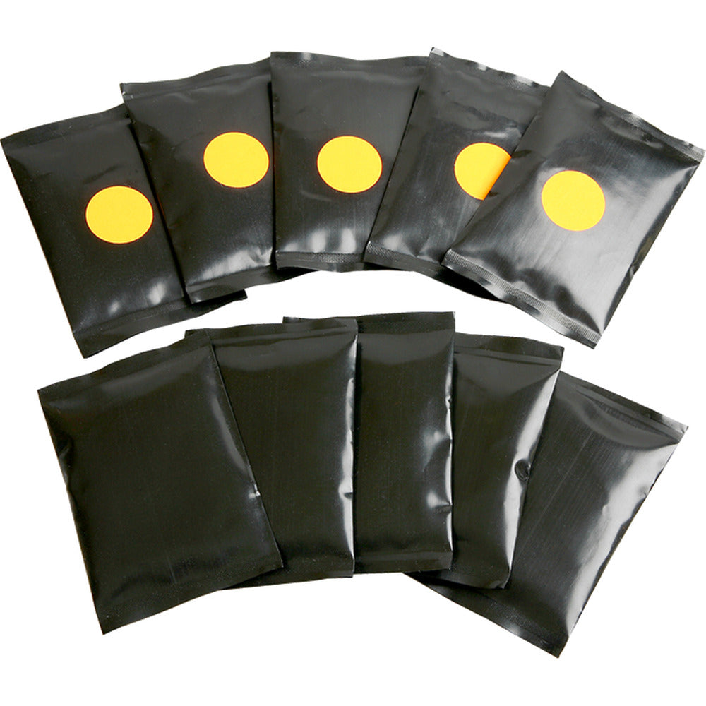 Multipick dual-component impressioning material packets
