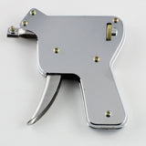 Lokko manual pick gun in hand with the trigger and needle holder ready to snap