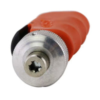 Front socket detail of GOSO pen style plug spinner