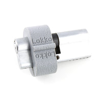 Lokko Euro Cylinder Lock Picking Vice Support holder angle side withlock 3