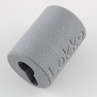Grey textured Lokko euro cylinder hand support with a euro profile shaped socket and embossed LOKKO branding