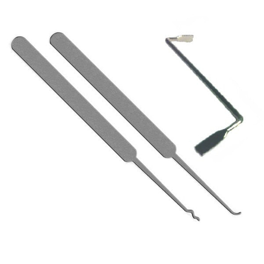 Hook pick S-rake and Z-wrench lock pick set