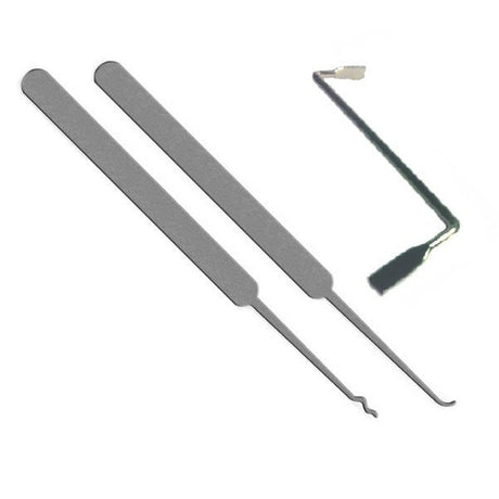 Hook pick S-rake and Z-wrench lock pick set