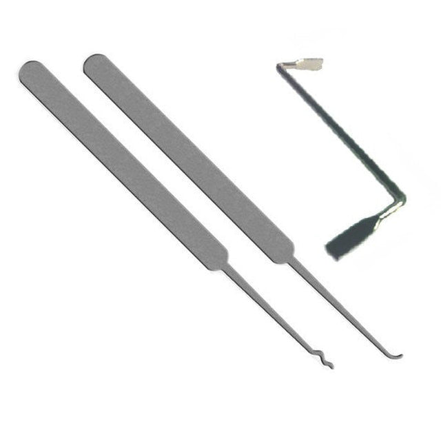 Hook pick S-rake and Z-wrench lock pick set