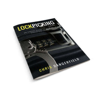 How to Pick Locks, Illustrated, Beginners Guide, 60 page paperback for Dummies ebook lockpicking front angle