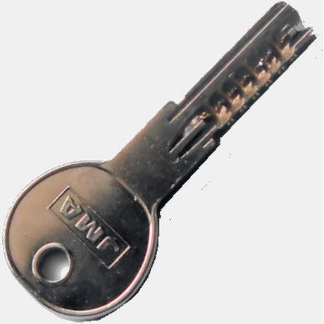 ISEO R11 dimple bump key profile view