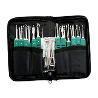 KLOM 32 piece lock pick set with case