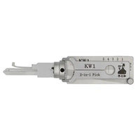 Lishi KW1 Kwikset 5-pin decoder grid detail