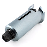 Lokko bell plug puller body at an angle showing the threaded pulling mechanism