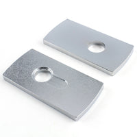 The two Lokko protection plates that spread load across the door face during a plug pull