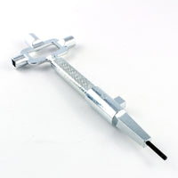 Lokko cam turner included with the bell plug puller set, used to throw the lock after plug removal