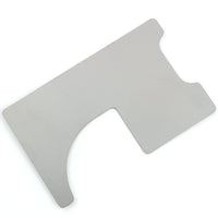 Lokko Credit Card Door Latch Shim. Wallet Sized Professional Bypass Tool lo card shove 01