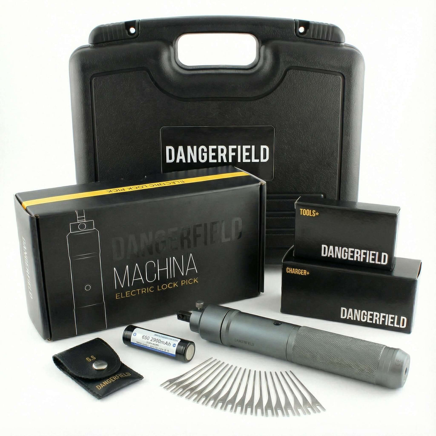 Dangerfield MACHINA Electric Lock Pick Gun - Finest EPG for locksmiths and hobbyists