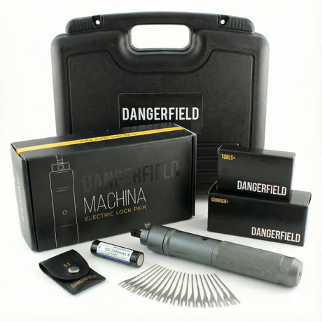 Dangerfield MACHINA Electric Lock Pick Gun - Finest EPG for locksmiths and hobbyists
